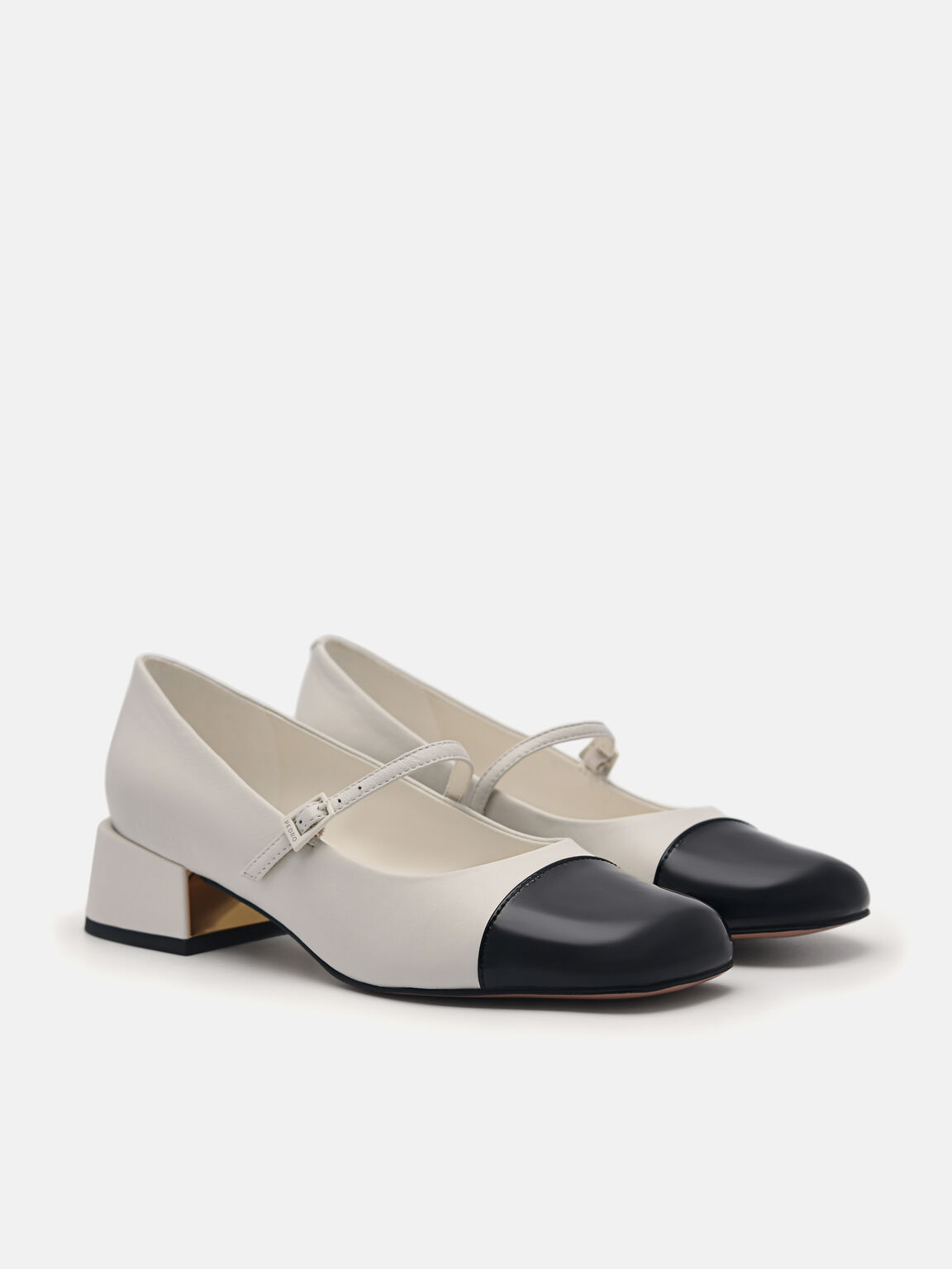 Bianca Leather Mary Jane Pumps, 
