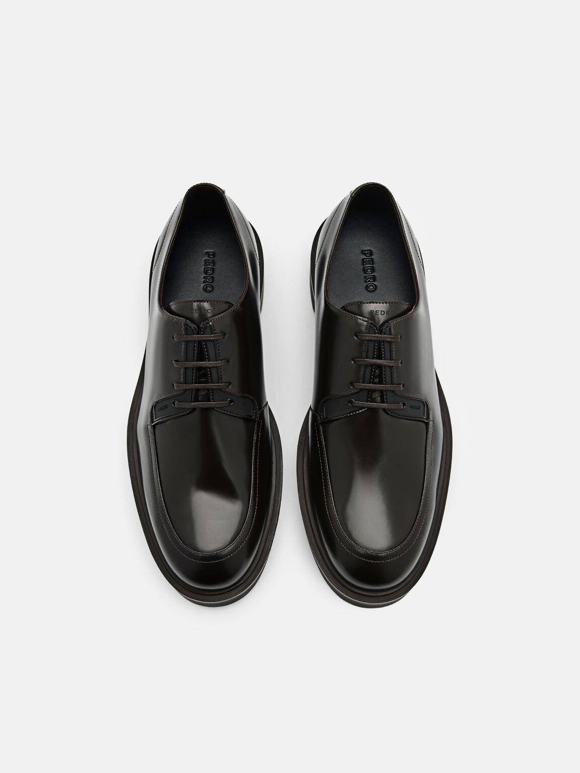 Loop Leather Derby Shoes, 