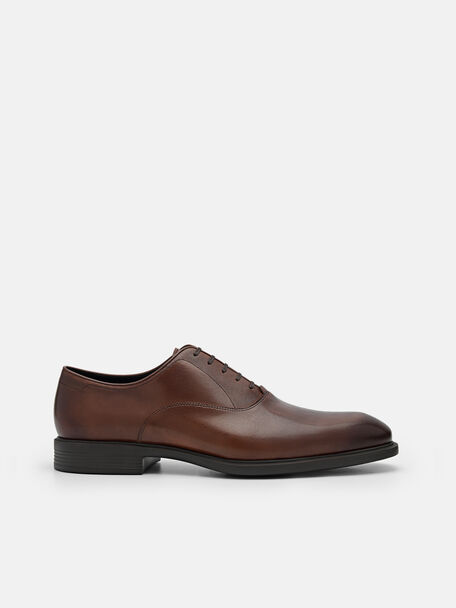Leather Oxford Shoes, 