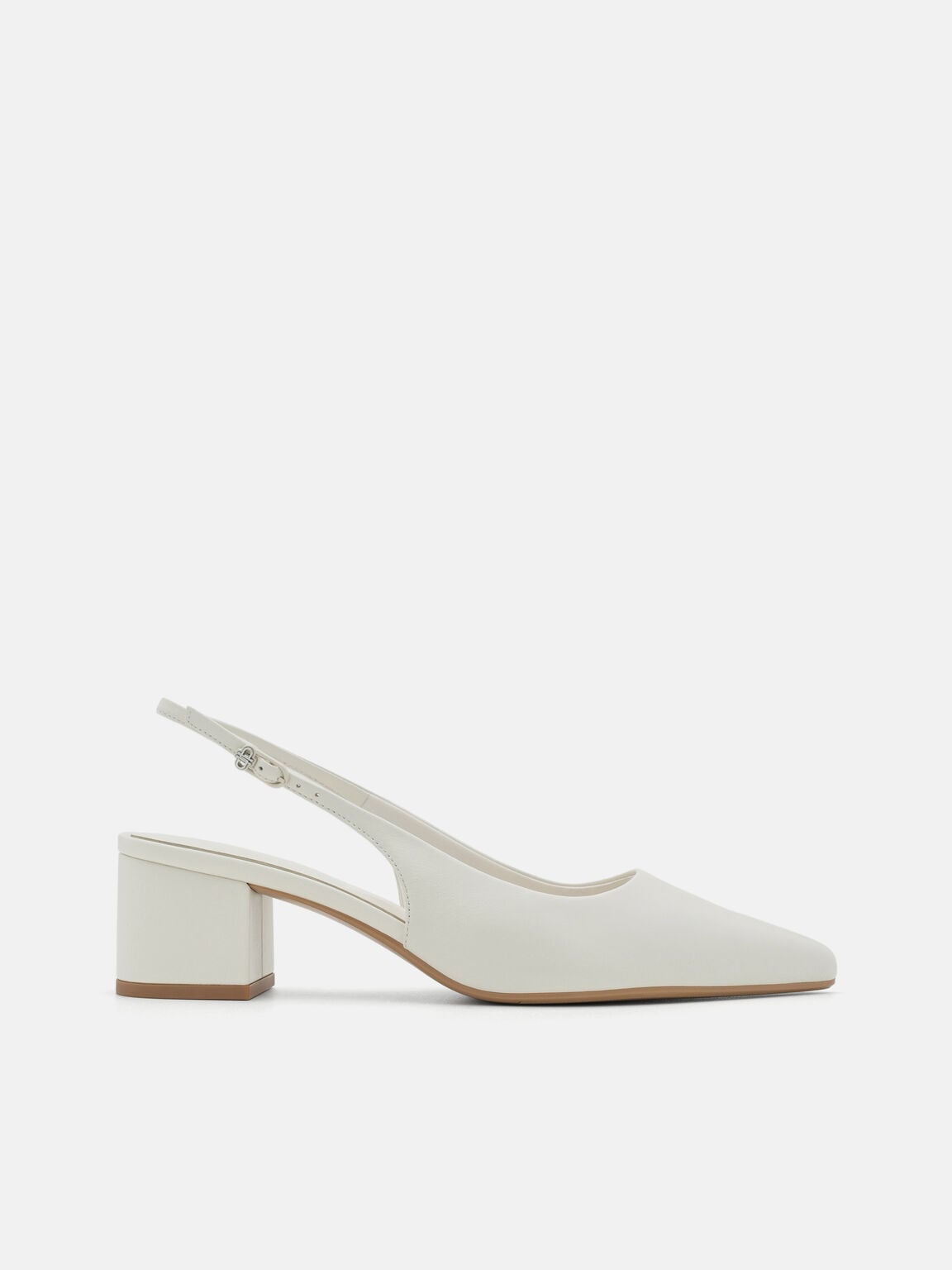 Quinn Leather Slingback Heel Pumps, , hi-res