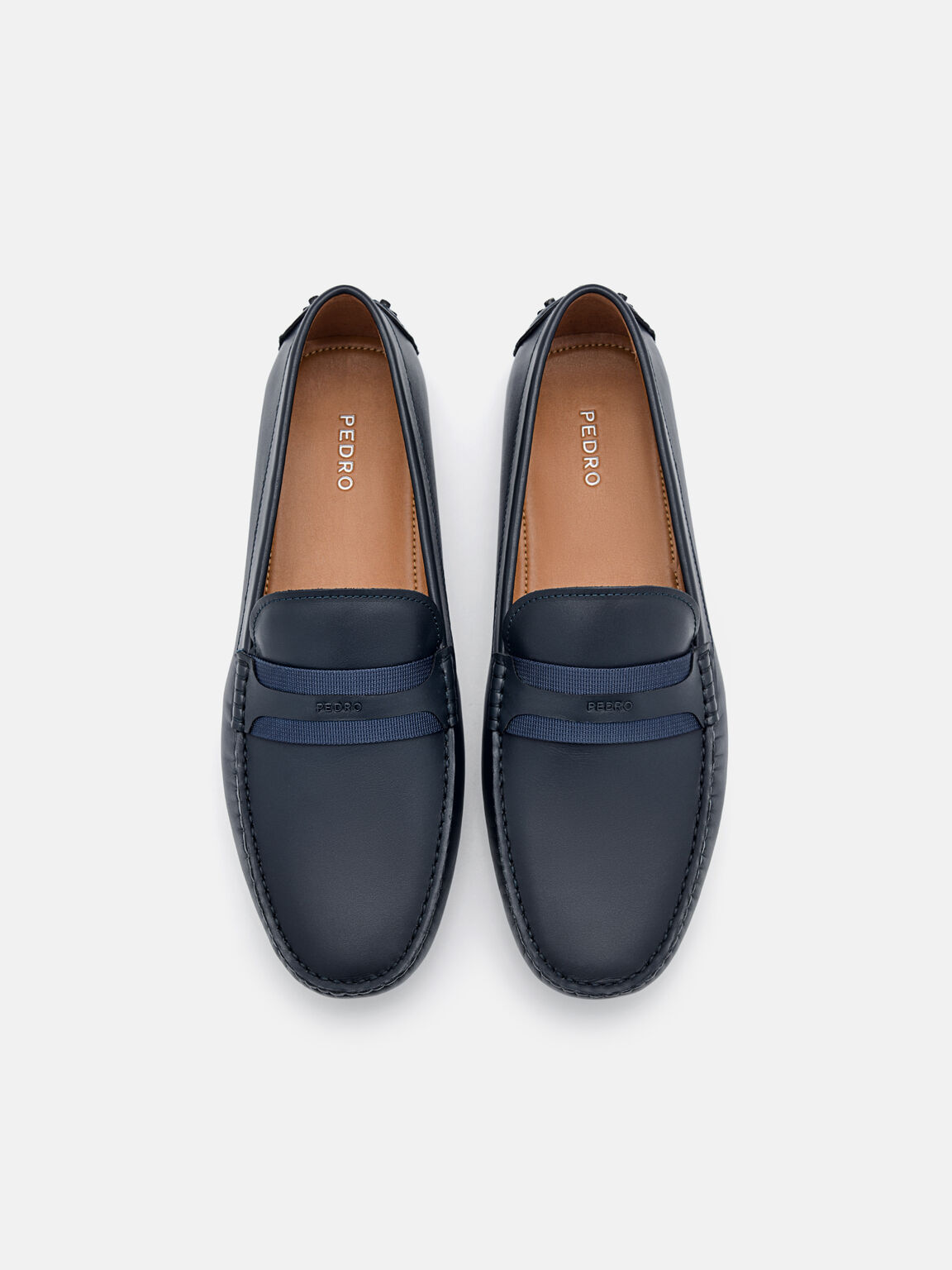 Leather Band Driving Shoes, 
