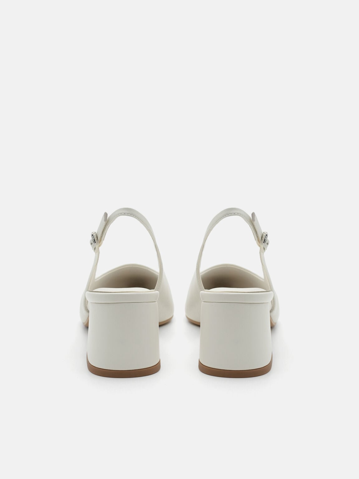 Quinn Leather Slingback Heel Pumps, , hi-res