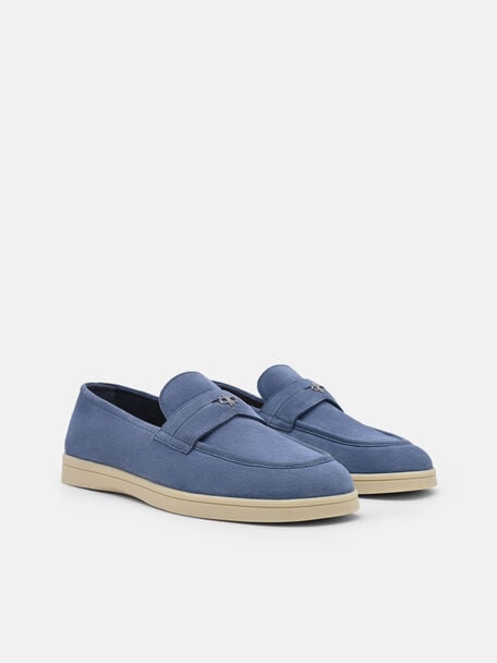 Sepatu Driving Suede, , hi-res