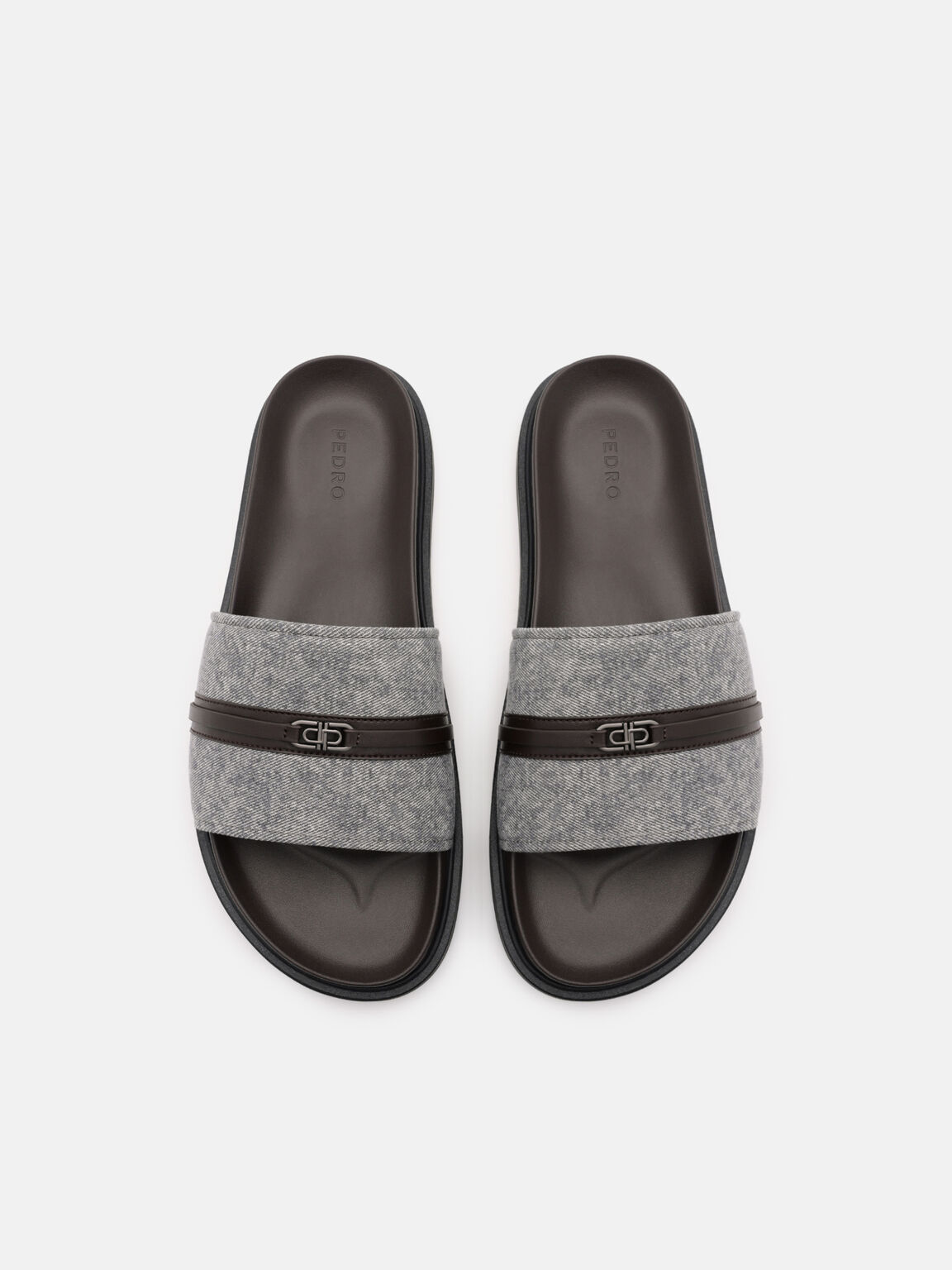 Sandal Slide dengan Sabuk, , hi-res