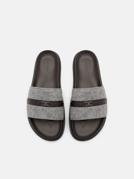 Sandal Slide dengan Sabuk, , hi-res