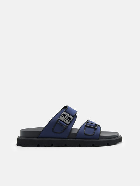 Sandal Slide PEDRO Icon, Navy