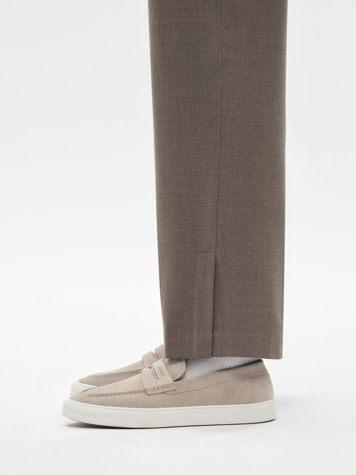 Ridge Suede Slip-On Sneakers, 