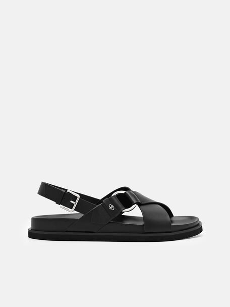 Goya Leather Backstrap Sandals, , hi-res