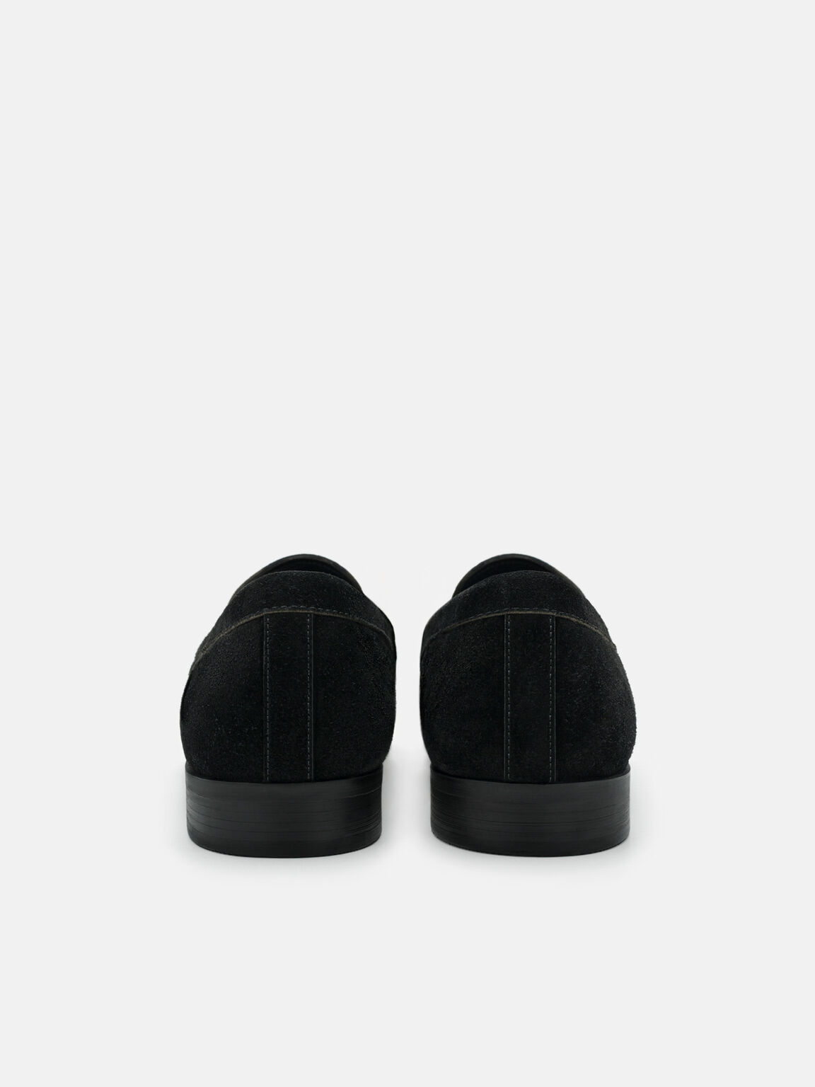 Suede Penny Loafers, , hi-res