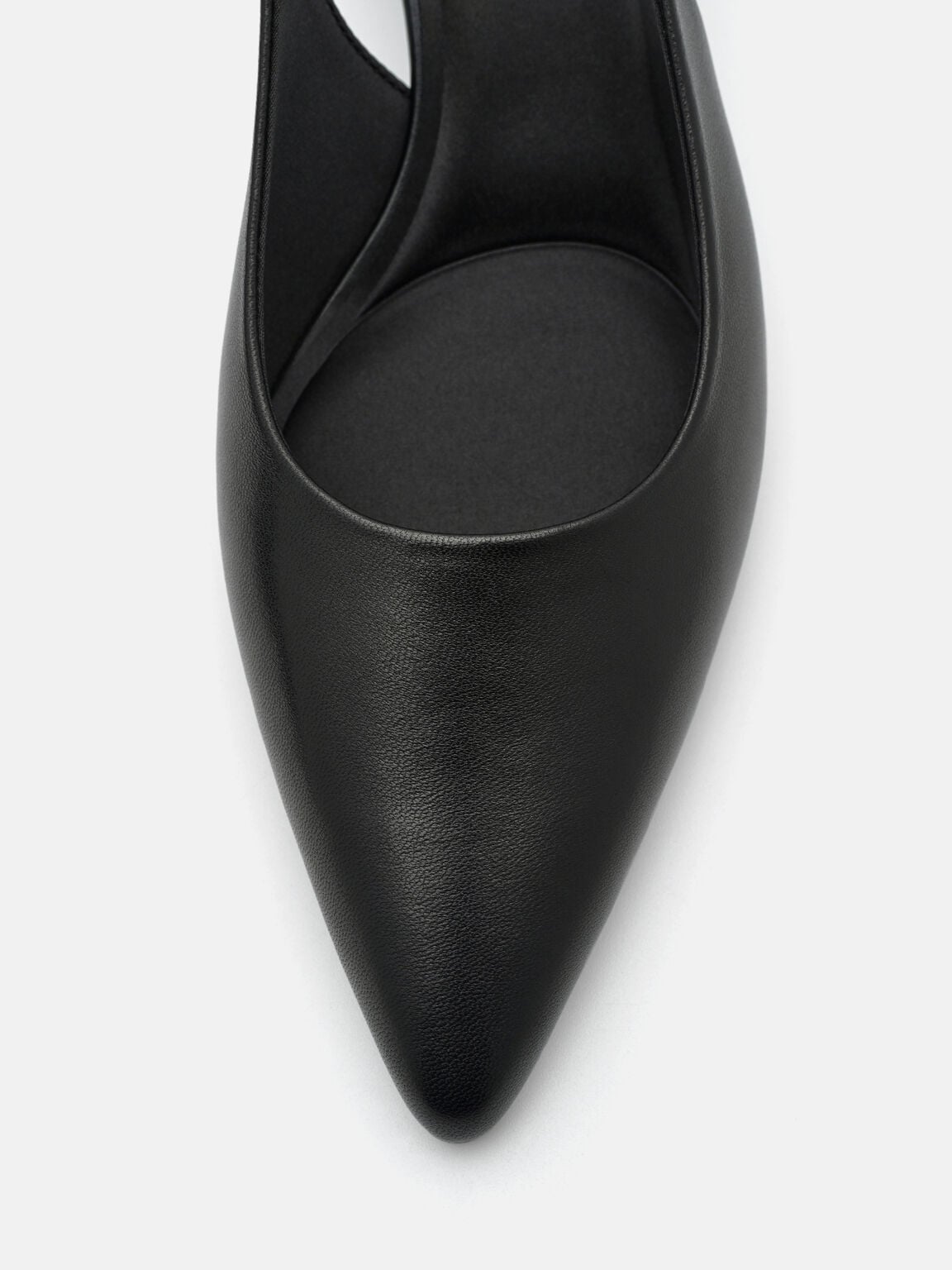 Quinn Leather Slingback Heel Pumps, , hi-res