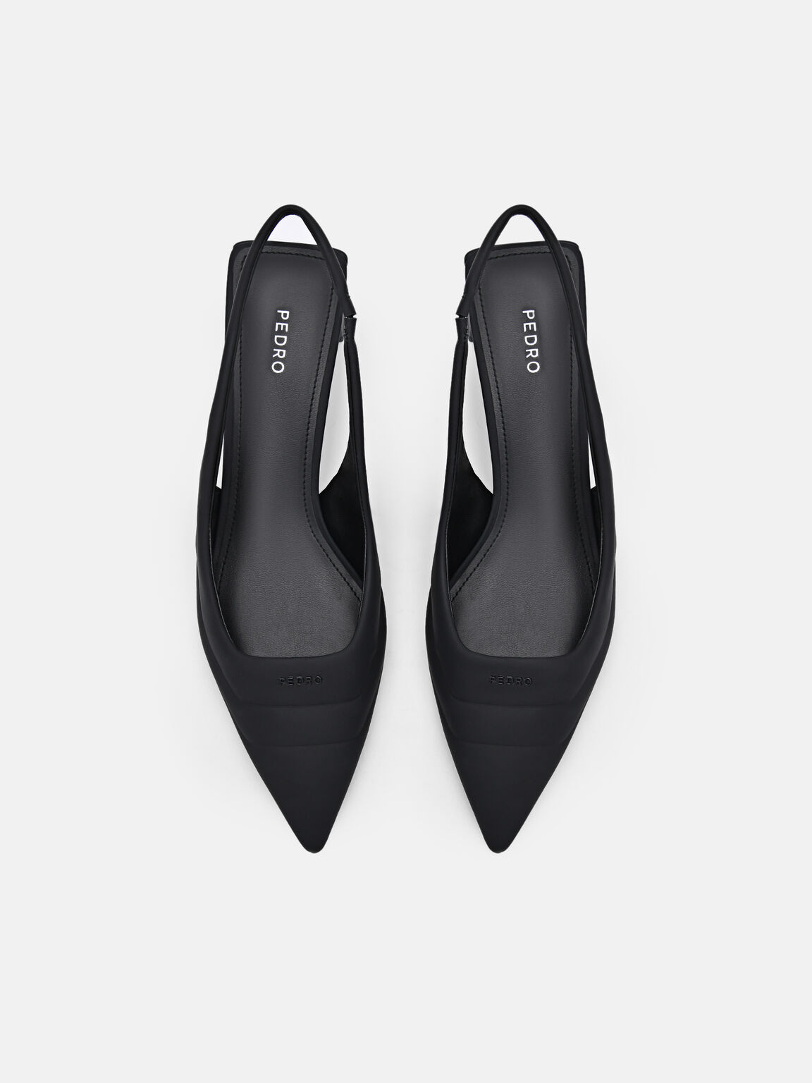 Tessa Leather Pumps, Black