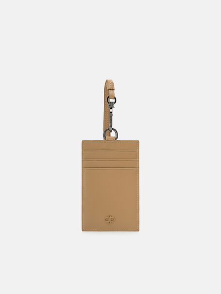 Leather Lanyard Card Holder, 