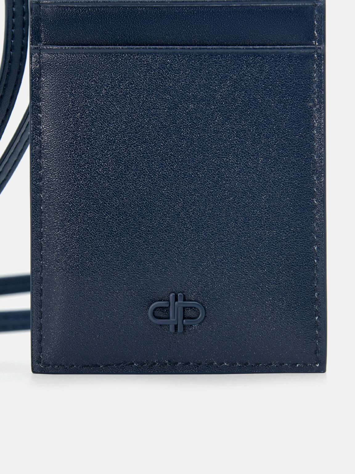 Leather Lanyard Card Holder, 
