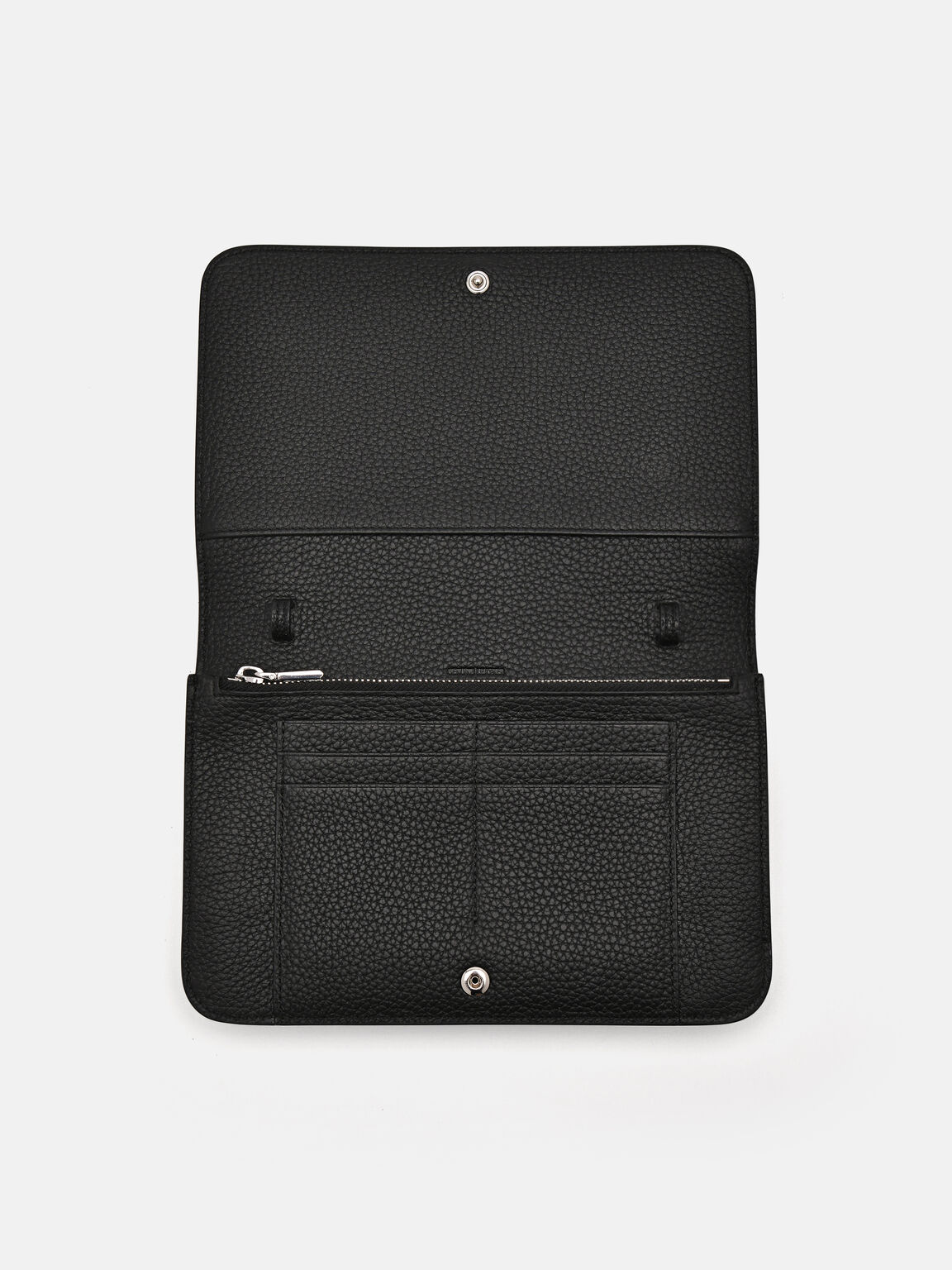 Embossed Leather Passport Holder, 