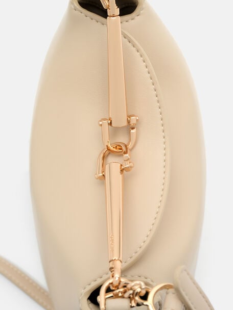 Horsebit Shoulder Bag, , hi-res