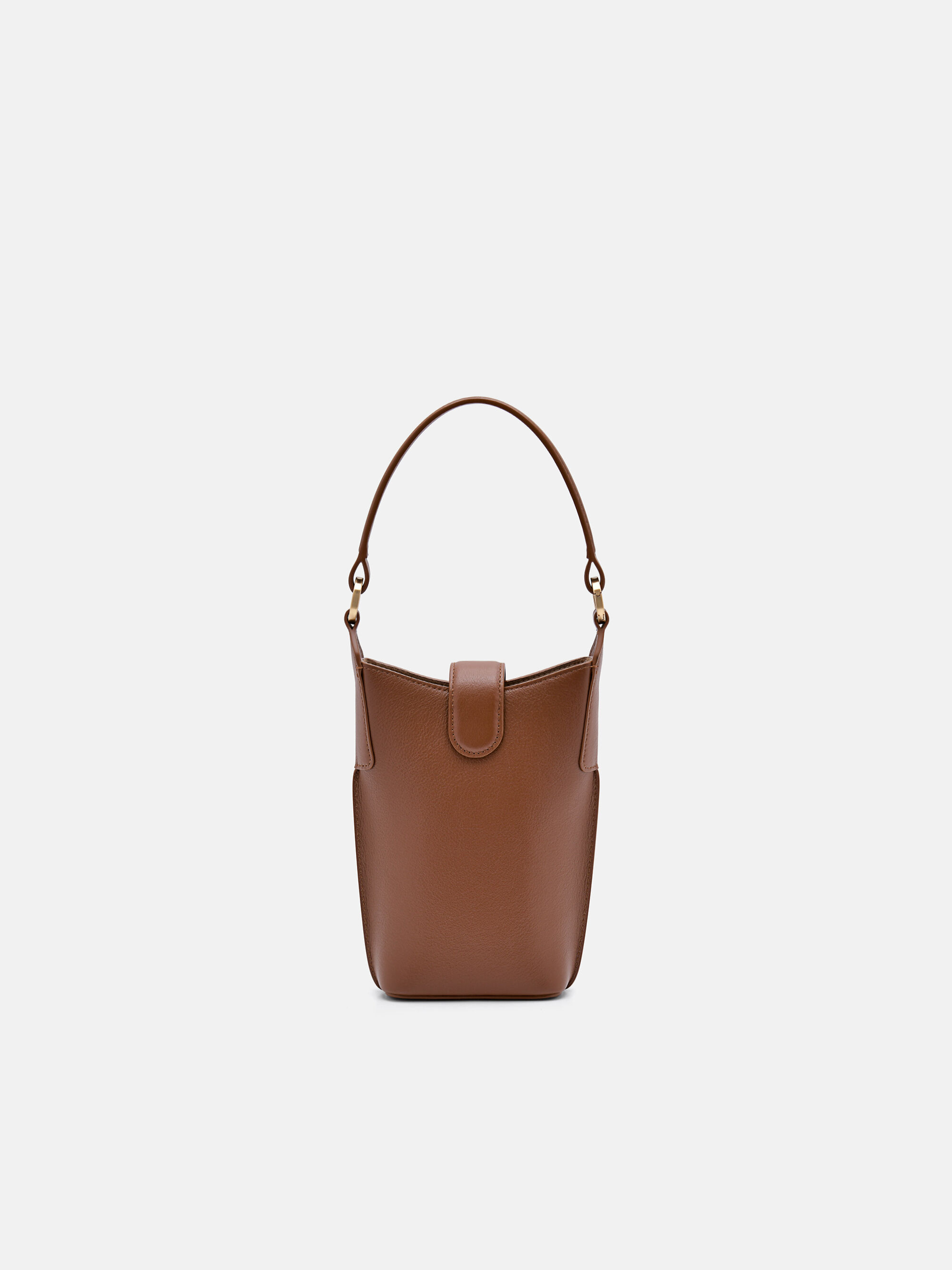 台湾 PEDRO PEDRO Icon フォンポーチ PEDRO Icon Leather Phone Pouch - Brown - PEDRO ID