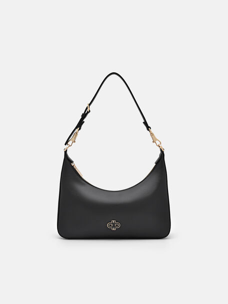Leather Hobo Bag, , hi-res