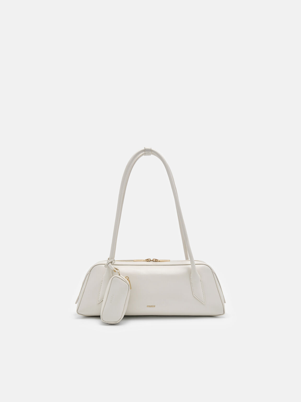 Serif Shoulder Bag, Chalk, hi-res