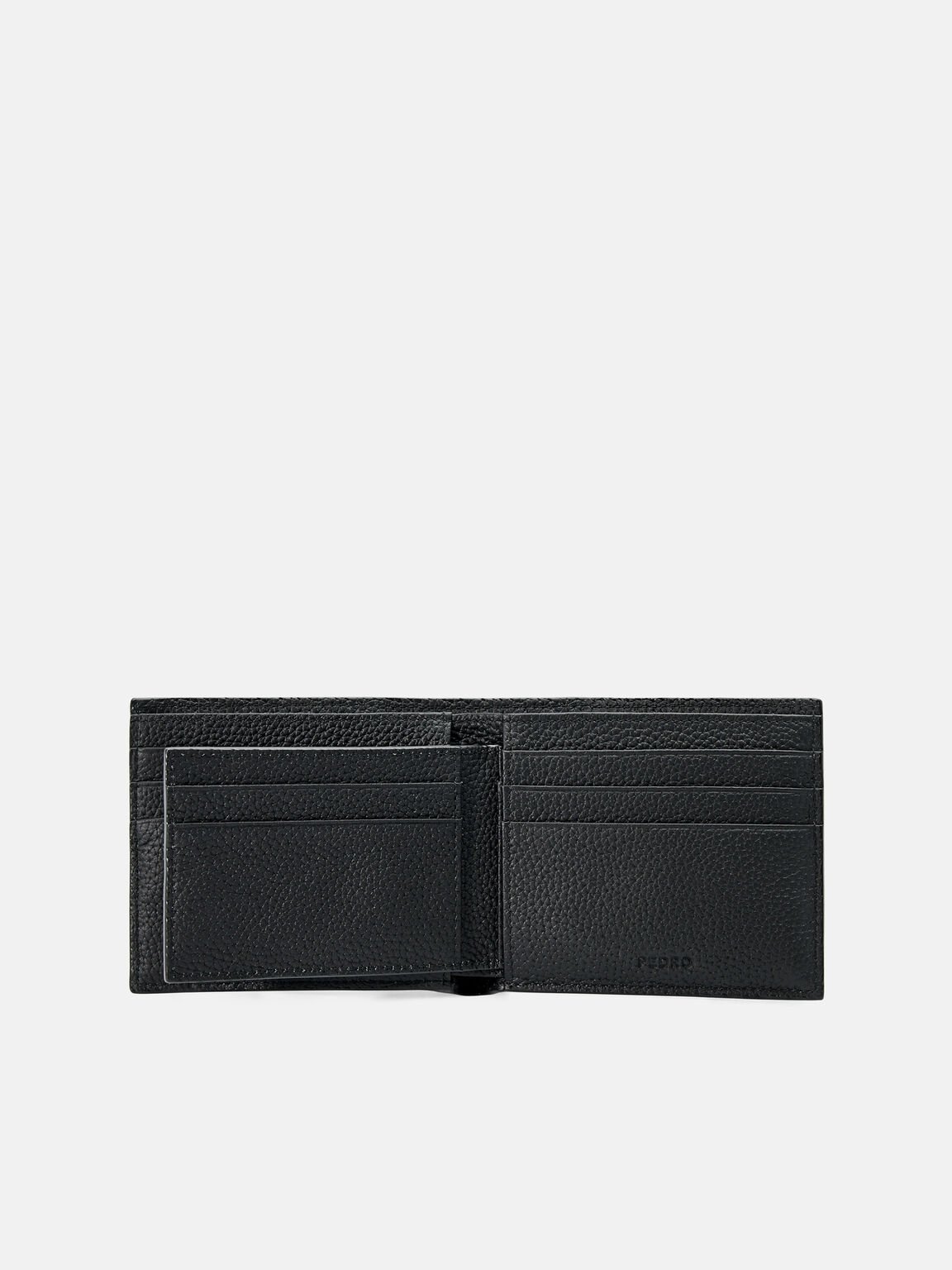 Embossed Leather Bi-Fold Wallet with Insert, 
