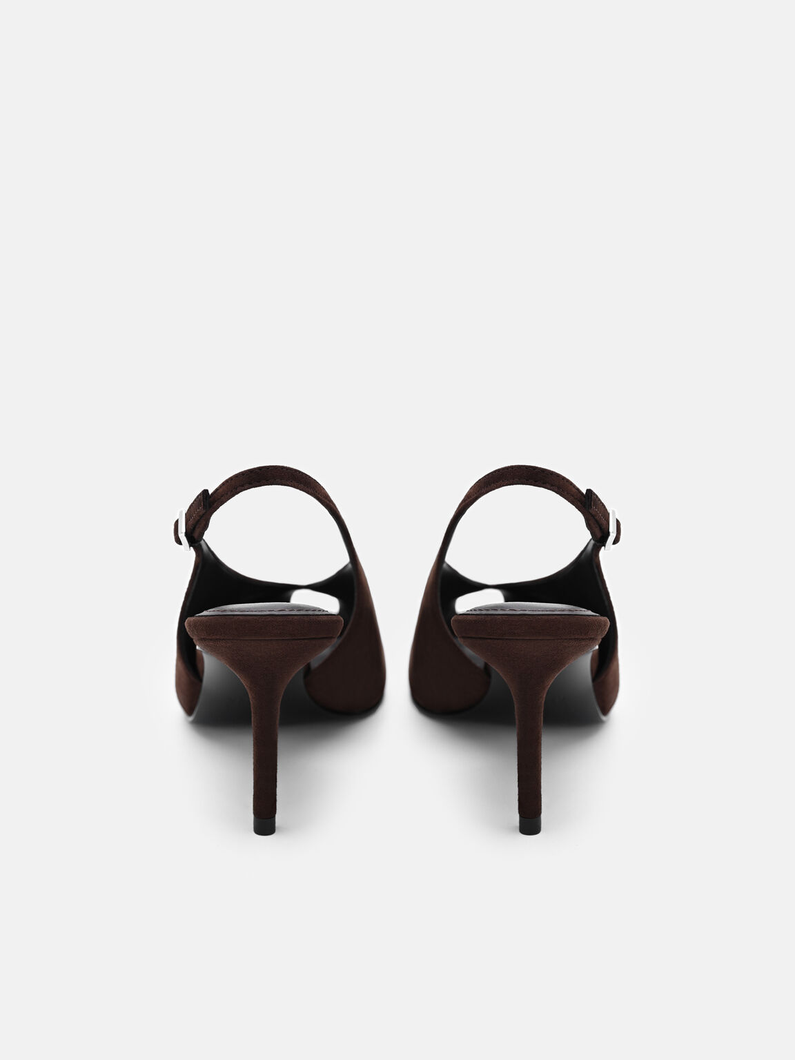 Sylvie Suede Slingback Heel Pumps, , hi-res