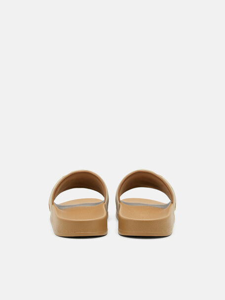 PEDRO Icon Leather Heel Sandals, Black