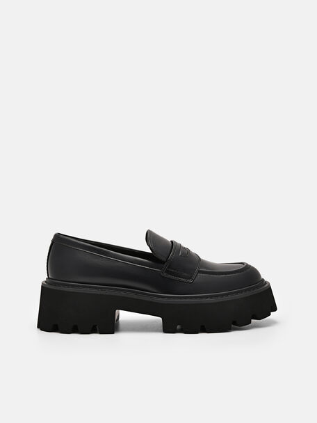 Sepatu Pantofel Edita Penny, Black