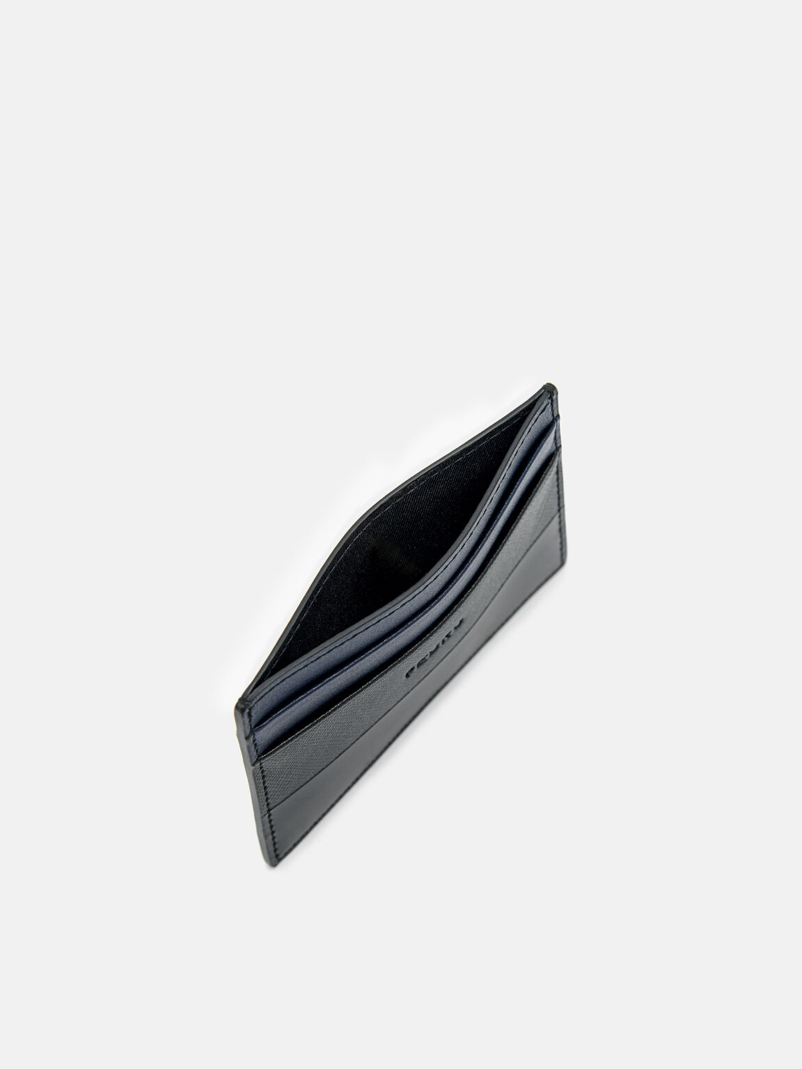 Saffiano Leather Card Holder, 