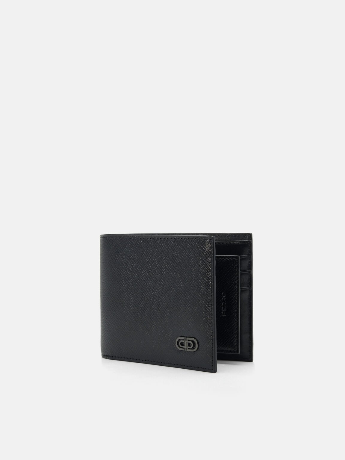 Saffiano Leather Bi-Fold Wallet with Insert,