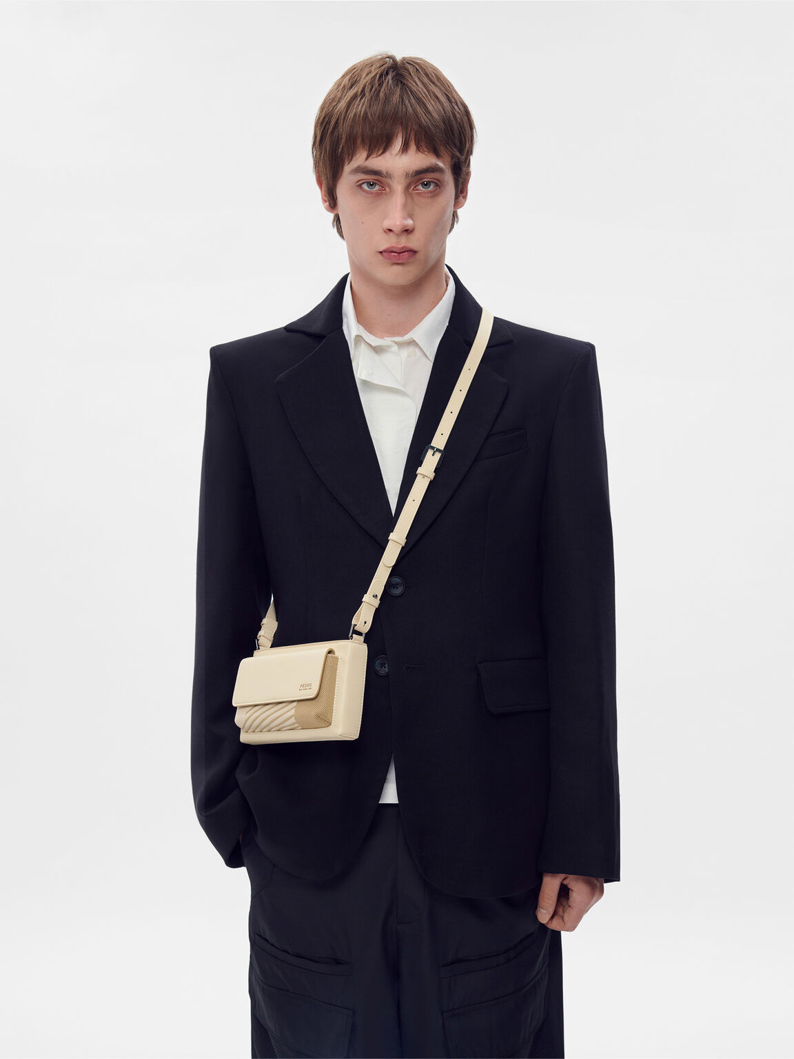 rePEDRO Recycled Leather Mini Sling Bag, 