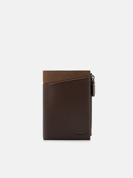 Leather Bi-Fold Card Holder, 