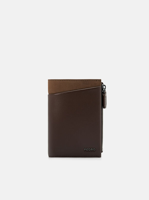 Leather Bi-Fold Card Holder, 