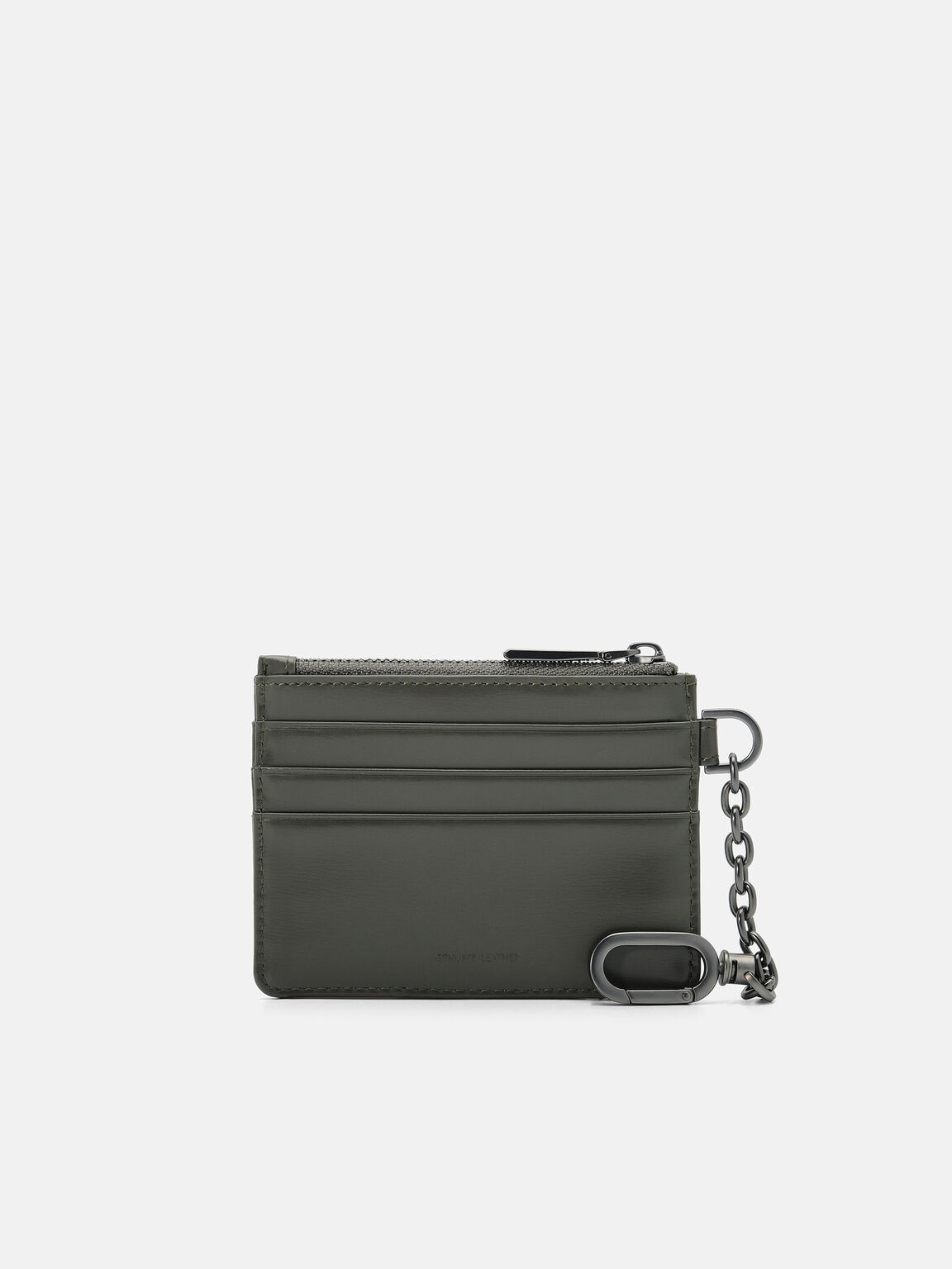 PEDRO Icon Leather Chain Card Holder, 