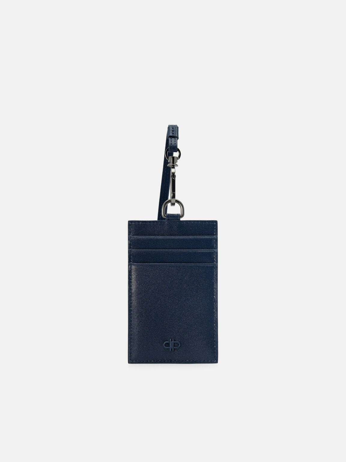 Leather Lanyard Card Holder, 
