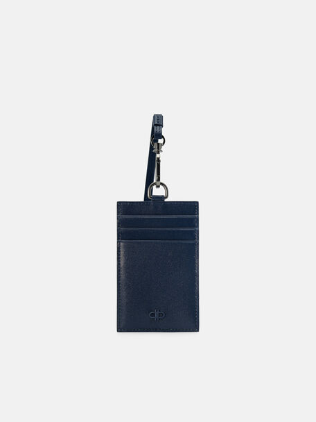 Leather Lanyard Card Holder, 