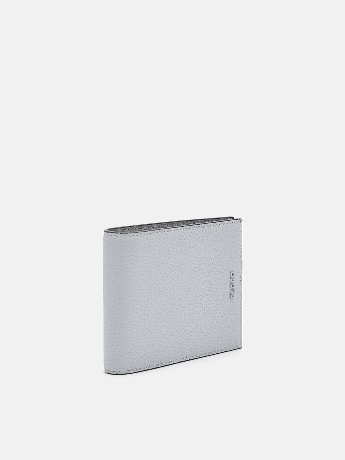 Embossed Leather Bi-Fold Wallet with Insert, 