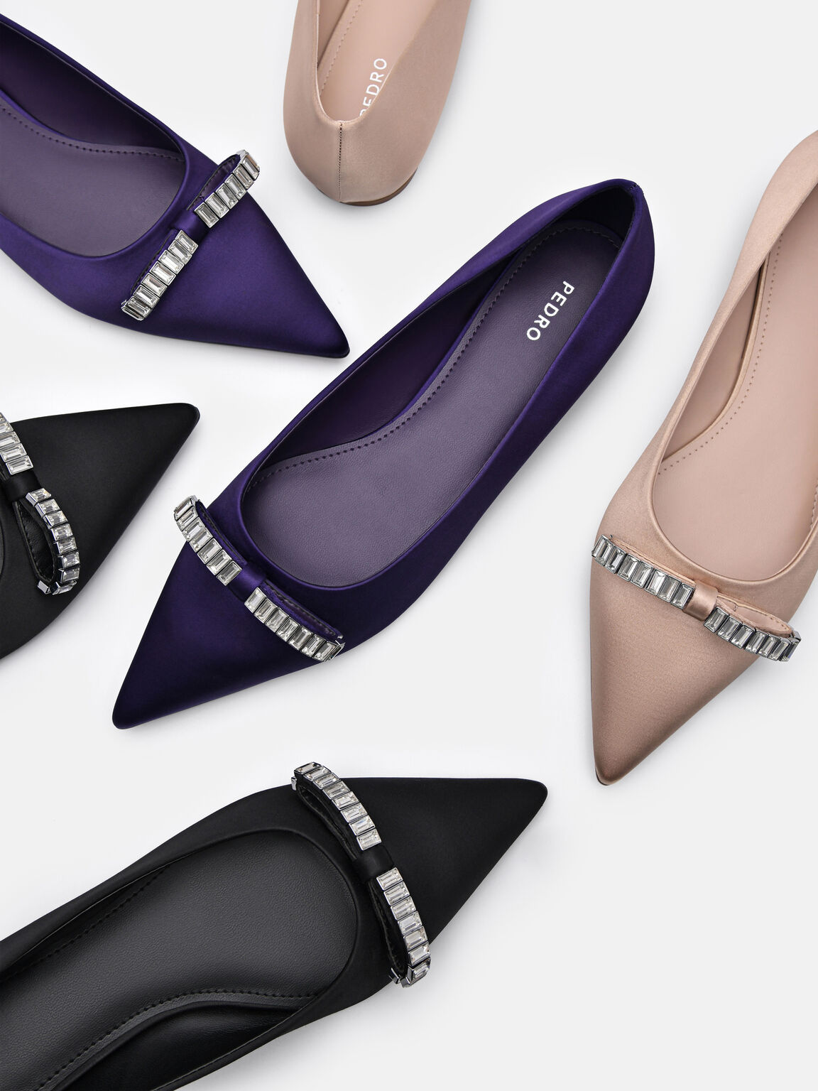 Flat Balet Satin Mindy, 