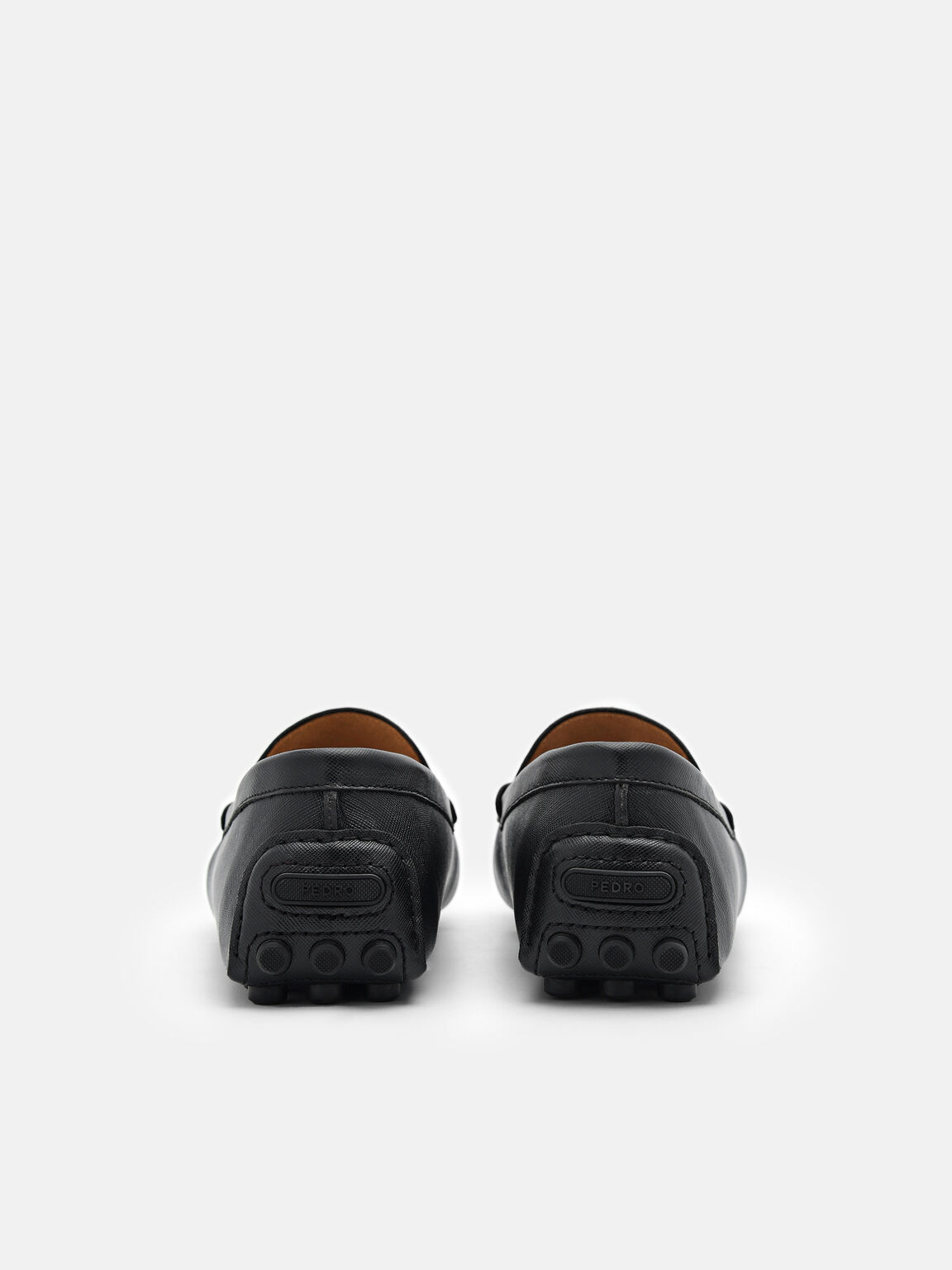 Sepatu Driving Kulit Embos, 