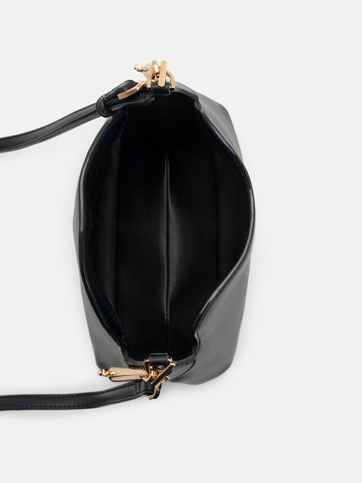 Horsebit Shoulder Bag, , hi-res