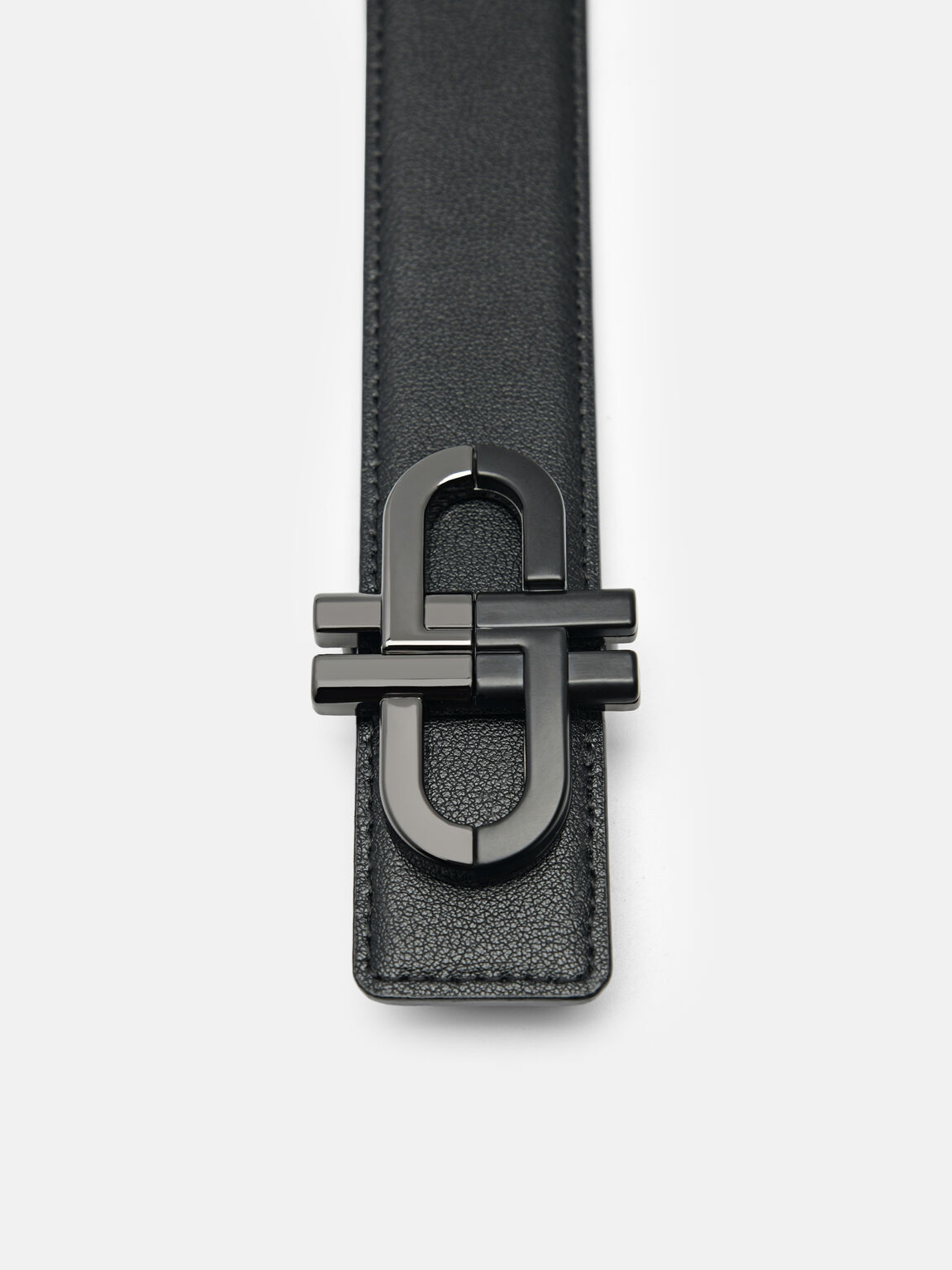 Sabuk Kulit Saffiano Tang Reversibel, , hi-res