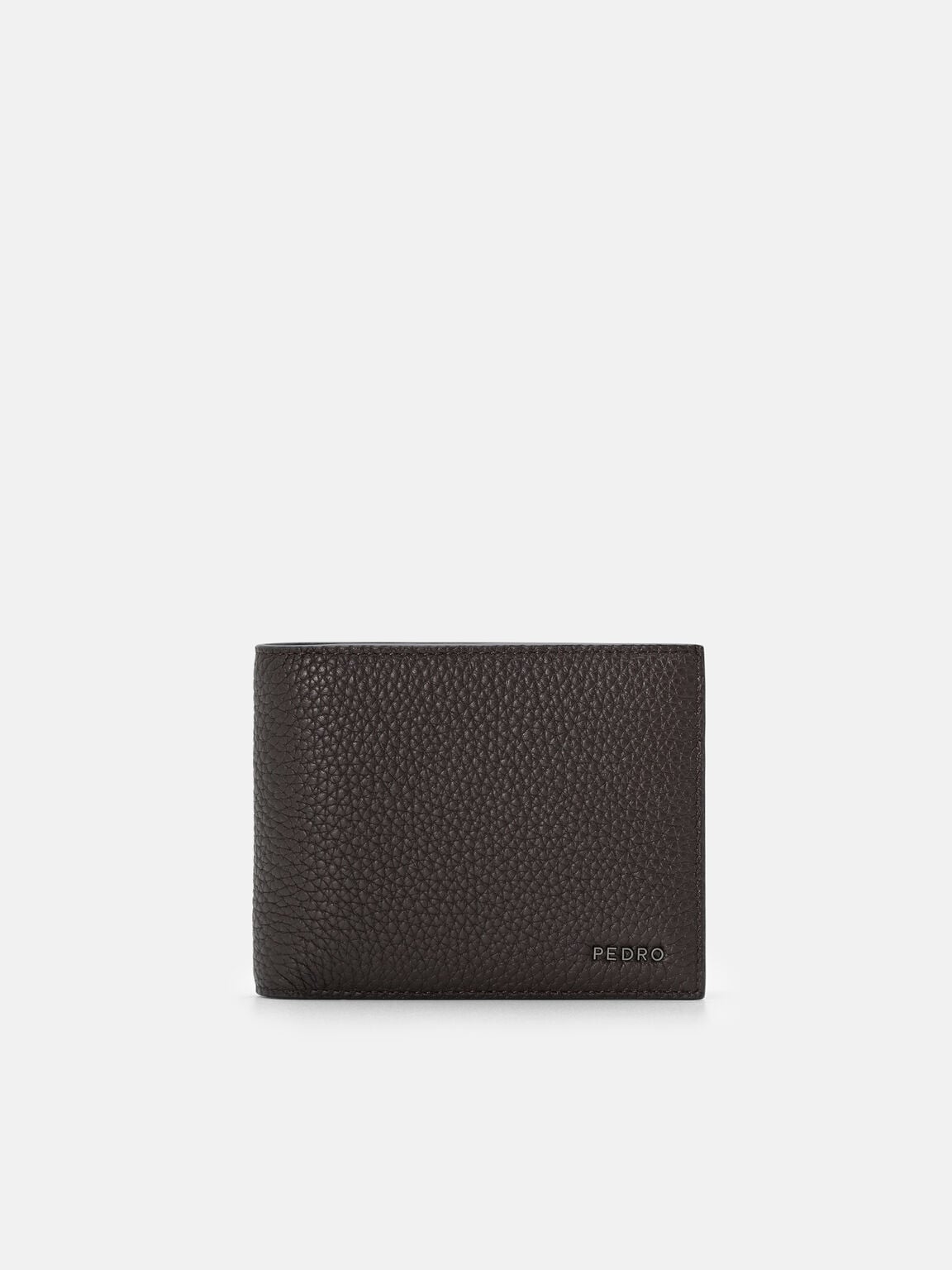 Tumbled Leather Bi-Fold Wallet with Insert, 