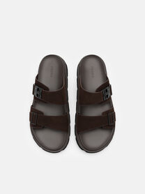 Dark Brown Suede