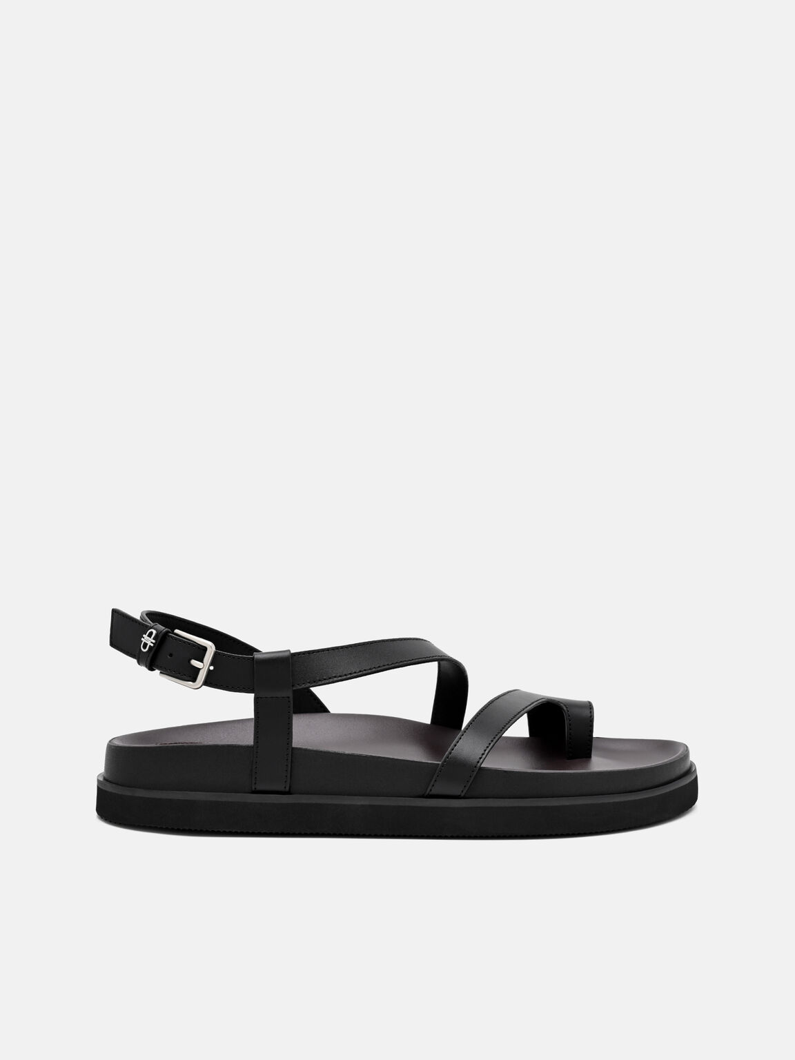 Sandal Bakcstrap Kulit, , hi-res