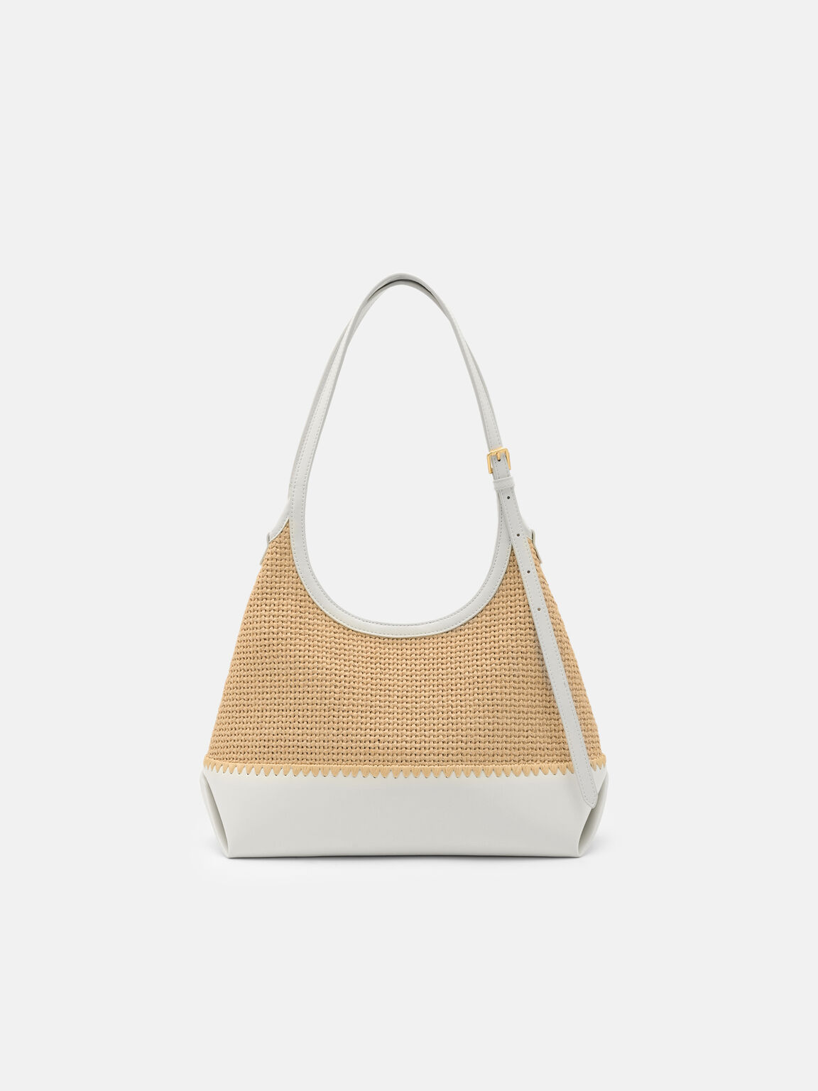Saskia Raffia Hobo Bag, , hi-res