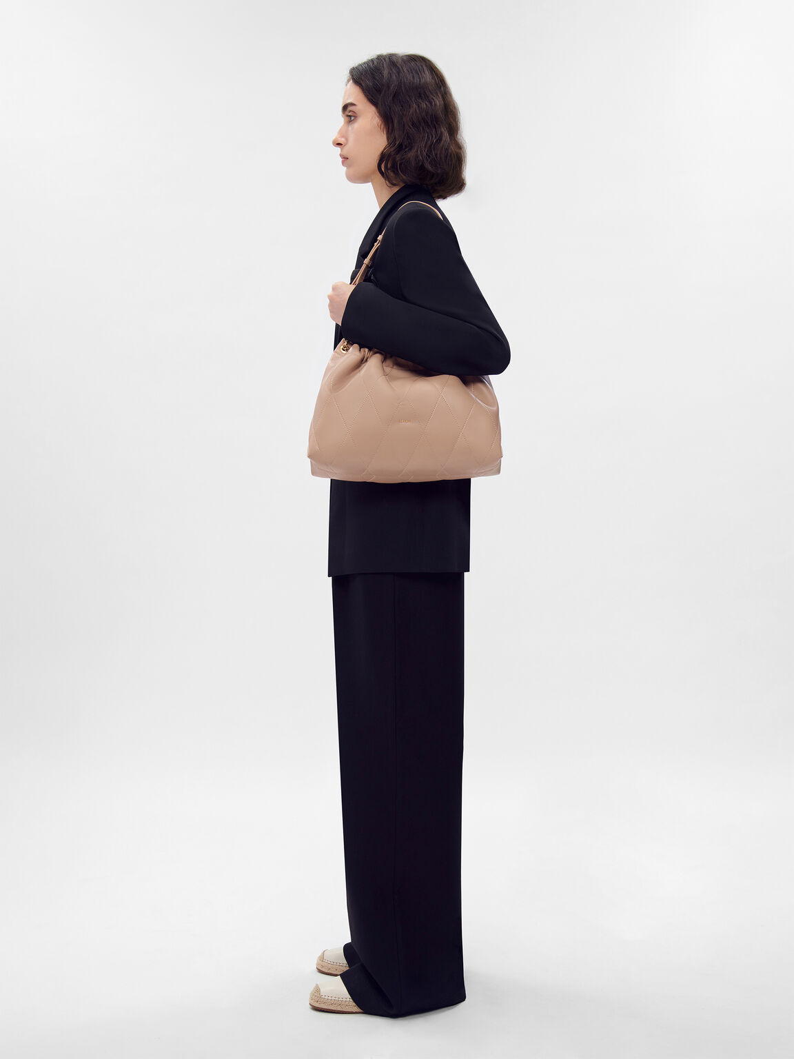 Kaia Quilted Shoulder Bag, 