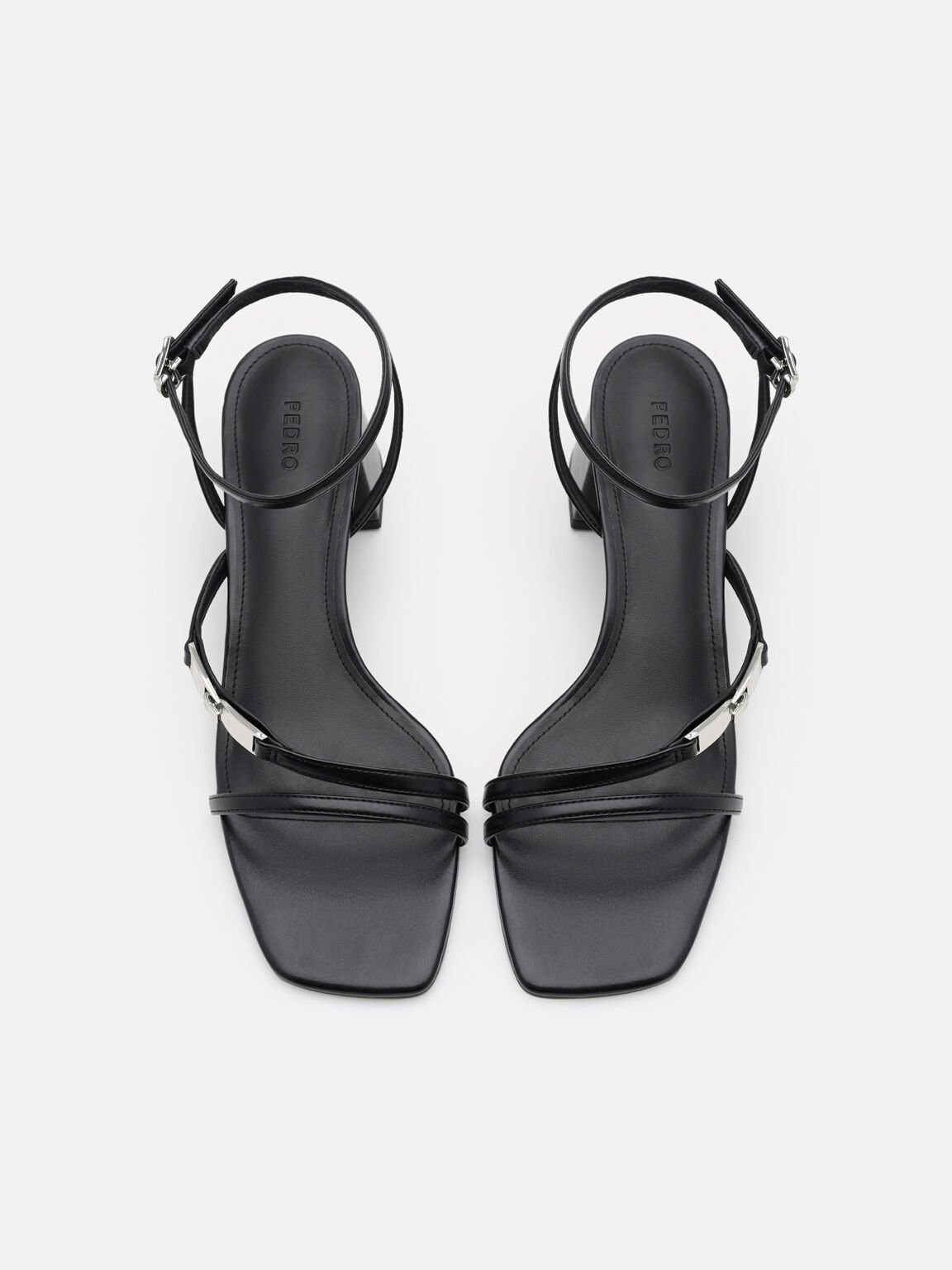 Sandal Hak Tali Pergelangan Hitch, , hi-res