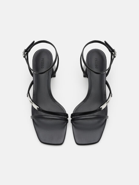 Sandal Hak Tali Pergelangan Hitch, , hi-res