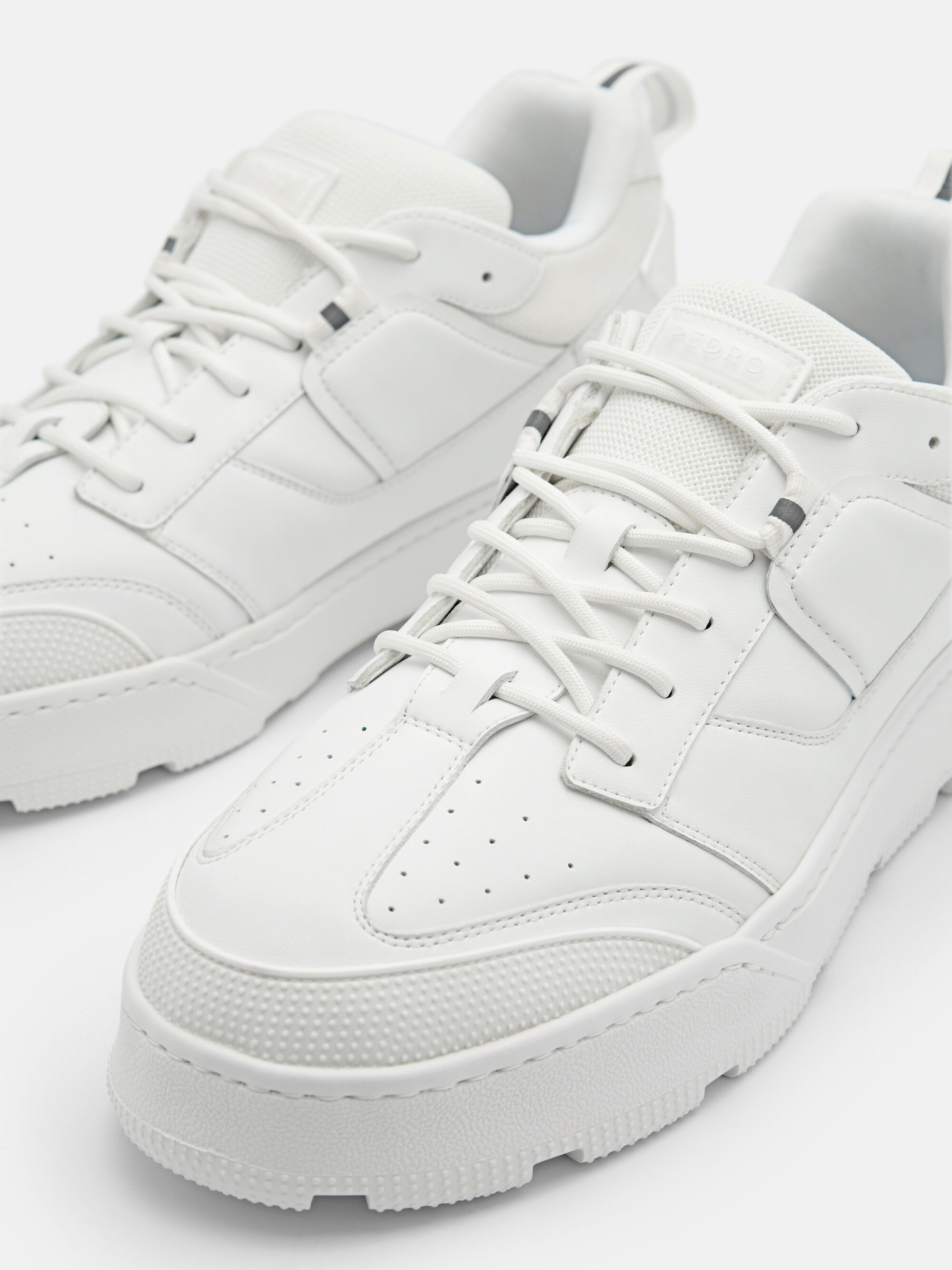 White Arc Court Sneakers - PEDRO ID