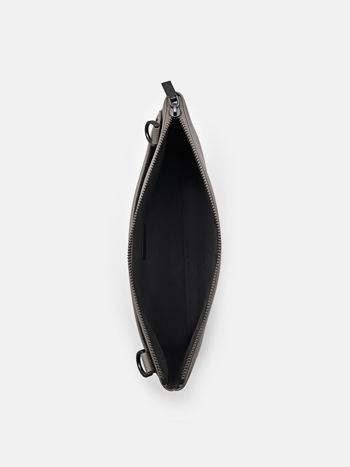 Two-Way Leather Clutch Bag, 