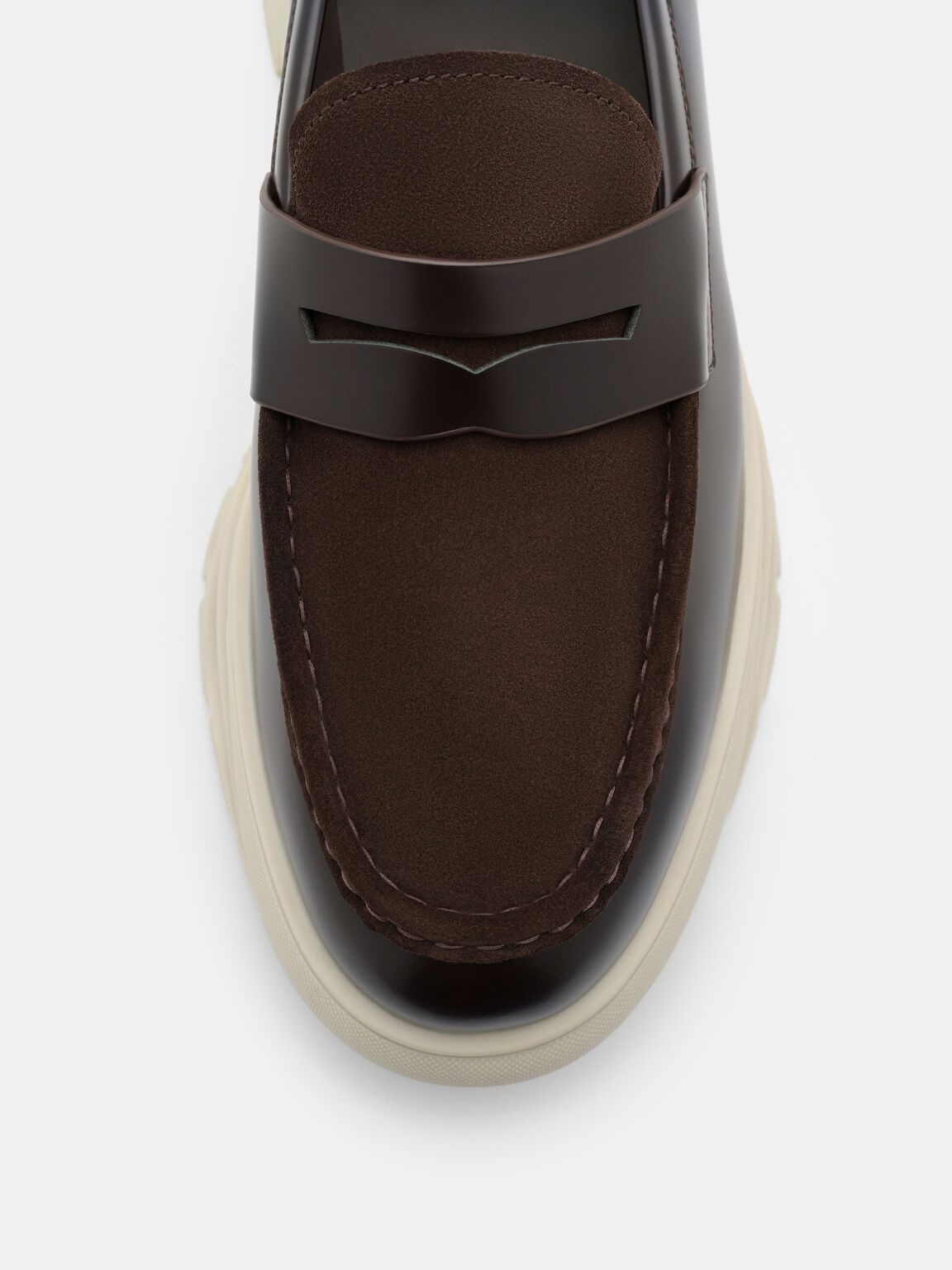 Hybrix Leather Loafers, , hi-res