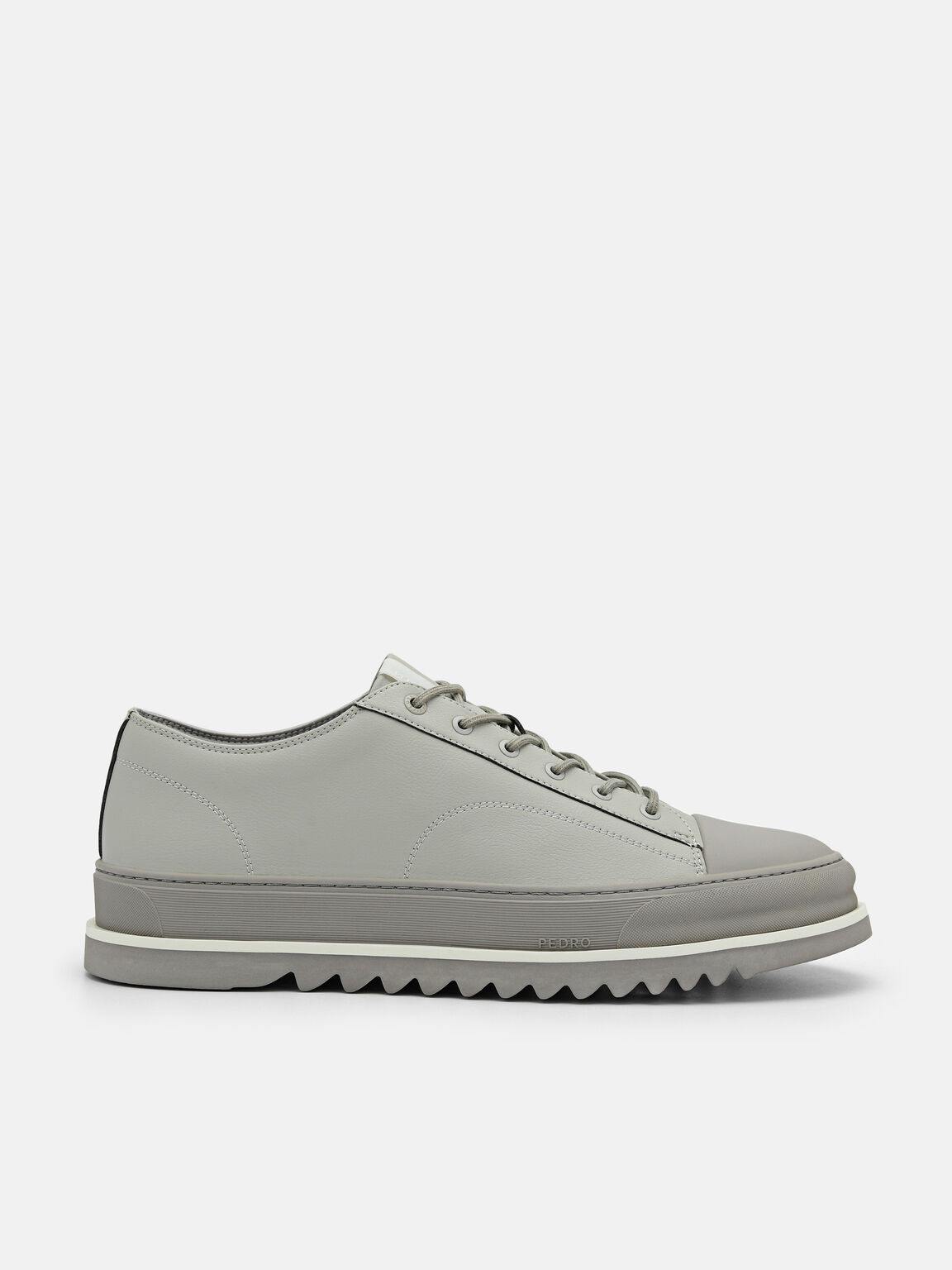Men's Owen Court Sneakers, Light Grey, hi-res